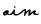 Adresa AIM